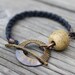 Runic inscription amulet bracelet STRONG