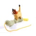 Caulobacter Bacteria Wool Catnip Cat Toy
