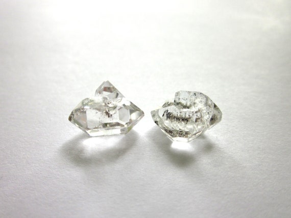 Herkimer Diamonds Genuine NY 2 Crystals by instantkarmashop