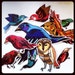 Large Woodland Illustration Bird Stickers