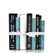 Vintage 8 Book Collection Modern Slick Black Silver Aqua Blue vintage Book Decor
