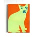 SALE cat art portrait modern pop art Marilyn Monroe homage to Warhol ORIGINAL PAINTING by Elizabeth Rosen