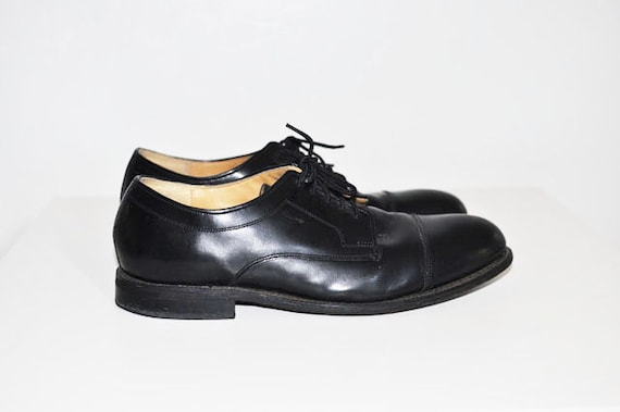 CLEARANCE Men's Dexter Dress Shoes Black 11M by Continual on Etsy