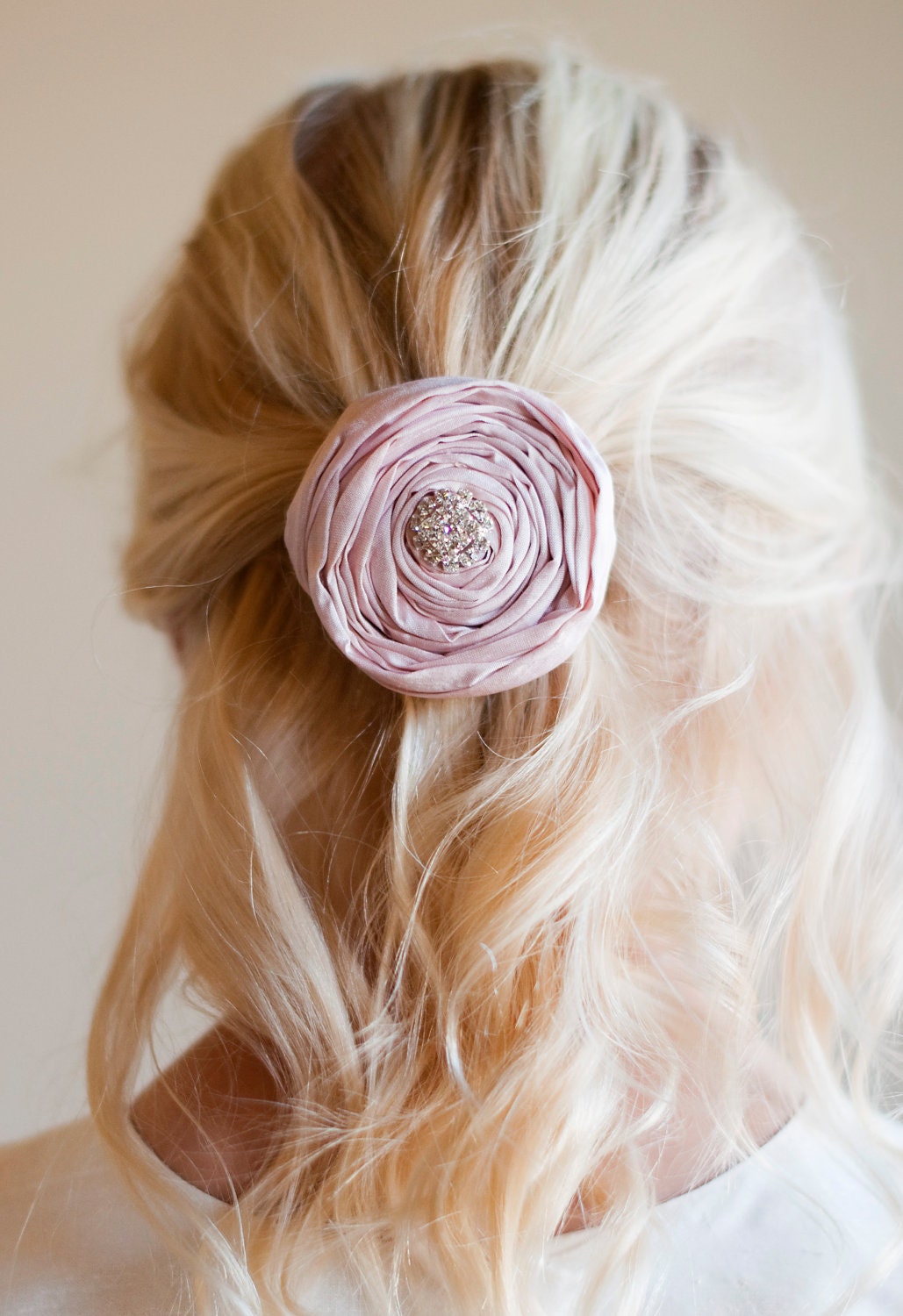 silk flowers hair gillygray girl pure hair in silk Flower clip  Rose: by  English