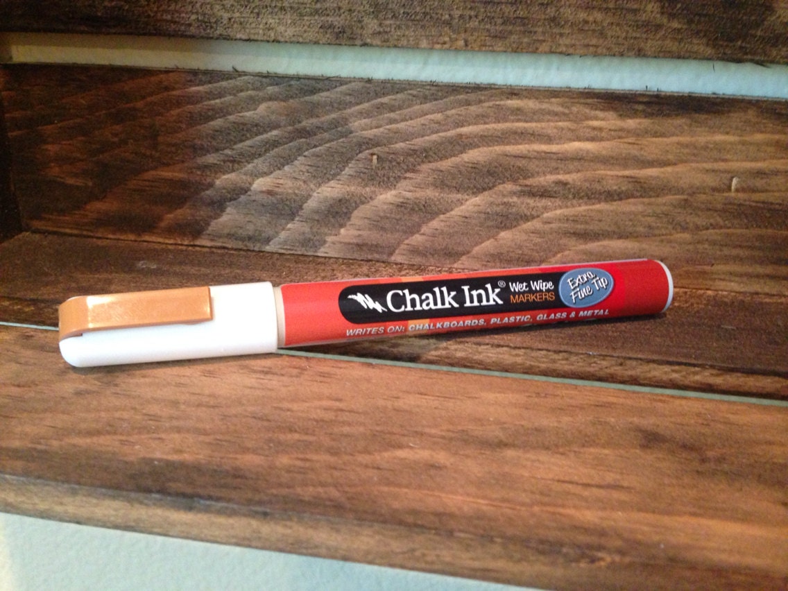 Chalk Ink Extra Fine Tip Chalkboard Marker White