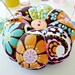 Pincushion - Flower Pincushion - Round Pincushion