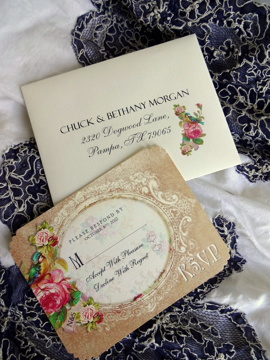 For Danielle WEDDING INVITATIONS x 65 Suites Plus Extras