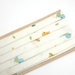 blue and yellow birds on white - double fold, bias tape - 3 yards, 3/8" wide