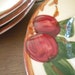 Franciscan Earthenware Apple pattern 3 Saucers 1 Bread Plate
