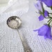 Sugar spoon sifter vintage Swedish silver plate