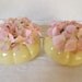 Vintage Mc Coy Era Twin Yellow Planters or Vases Circa 1950's
