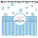 Custom Bubble Shower Curtain Personalized