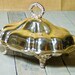 Serving Dish, Antique Sterling Silver Plated Covered Serving Dish