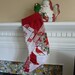 Cardinal Christmas Stocking