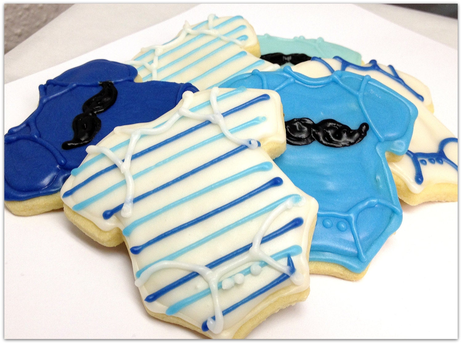 shower baby favors kitchen SugarMeDesserterie Shower Baby Sugar Iced Cookie by Baby Boy