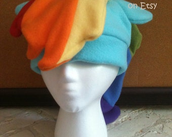 Rainbow Dash Fleece Hat