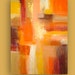 LARGE Original Abstract Painting Fine Art on Gallery Canvas Title: SEDONA 30x40x1.5" by Ora BIrenbaum