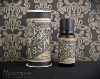 Perfume Oil Absinthe Green Fairy Nevermore Body Company