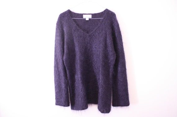 SALE Shaggy Mohair Wool Unisex Sweater / Dress by FLUFFSHOPP