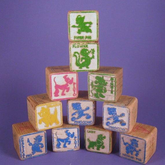 Wood Blocks, Disney Character