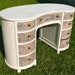 Desk Kidney Desk Vanity Jamestown Furniture 1950s Dresser Vintage Desk REDUCED