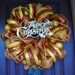 Christmas Wreath, Christmas, Wreath, Christmas Decor, Christmas Decoration, Gold Wreath, Gold Decor, Gold Decoration