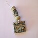 RESERVED for Karen & Leisha - Raku bead set and raku pendant, handmade in South Africa