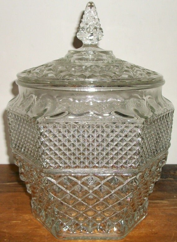 Wexford Crystal Cookie Jar or Ice Bucket