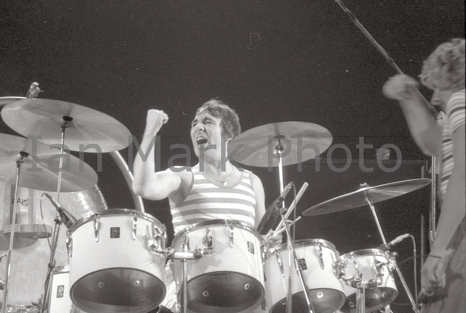 The Who Keith Moon drummer 8x12 Photo 1976