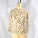 1990s Marc Jacobs Leopard Print Sweater Size XS
