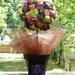 Halloween Ribbon Topiary/Black/Green/Purple/Orange/Decoration/Centerpiece/Gift