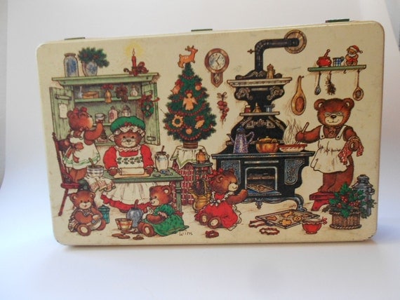 Potpourri press christmas tins