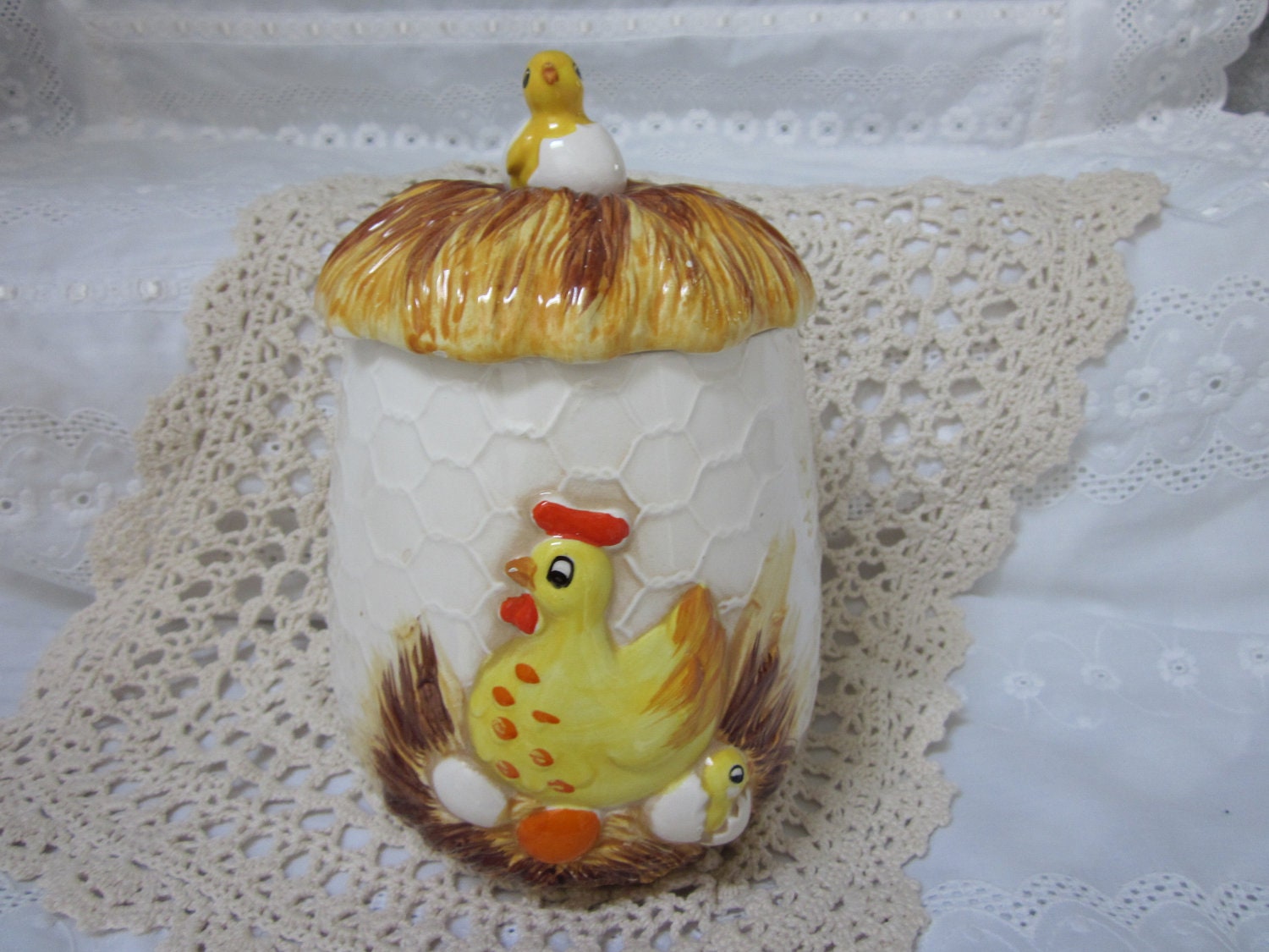 Vintage Chicken Cookie Jar   Il Fullxfull.364276053 Mfsh 