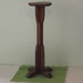 Vintage Cottage Chic Wood Fern Plant Stand