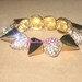 Gold Spike Bracelet Love and Hip hop