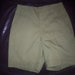Vintage OFFICIAL BOY SCOUT uniform Shorts W 24-26 Lt olive green used bsa