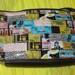 Relic Vintage Top Zip Sheer Plastic Handbag with 50's Art Deco..