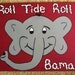 Alabama Crimson Tide Canvas 11x14