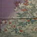 Silk chirimen wrapping cloth, vintage Japanese furoshiki, eco gift wrapping cloth