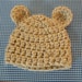 Teddy Bear Newborn Hat