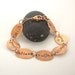Copper Bracelet, Handstamped, Inspirational Words