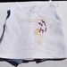 American Girl Doll Clothes - Red, White and Blue Gymnastic Embroidered T-Shirt with Pair of Denim Shorts - 18 doll clothing