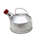 RESERVED FOR CAROL Vintage Toy Tin Tea Kettle Red Retro Kitchen Collectible