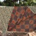 Cozy Vintage Reversible Blanket Throw Colorful and Warm