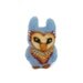 Miniature Owl Sculpture, Needle Felted Amigurumi Bird Soft Sculpture (Aztec Owl)