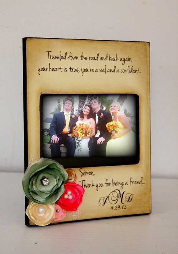 Thank you Picture Frame Custom gifts Wedding Gifts Wedding