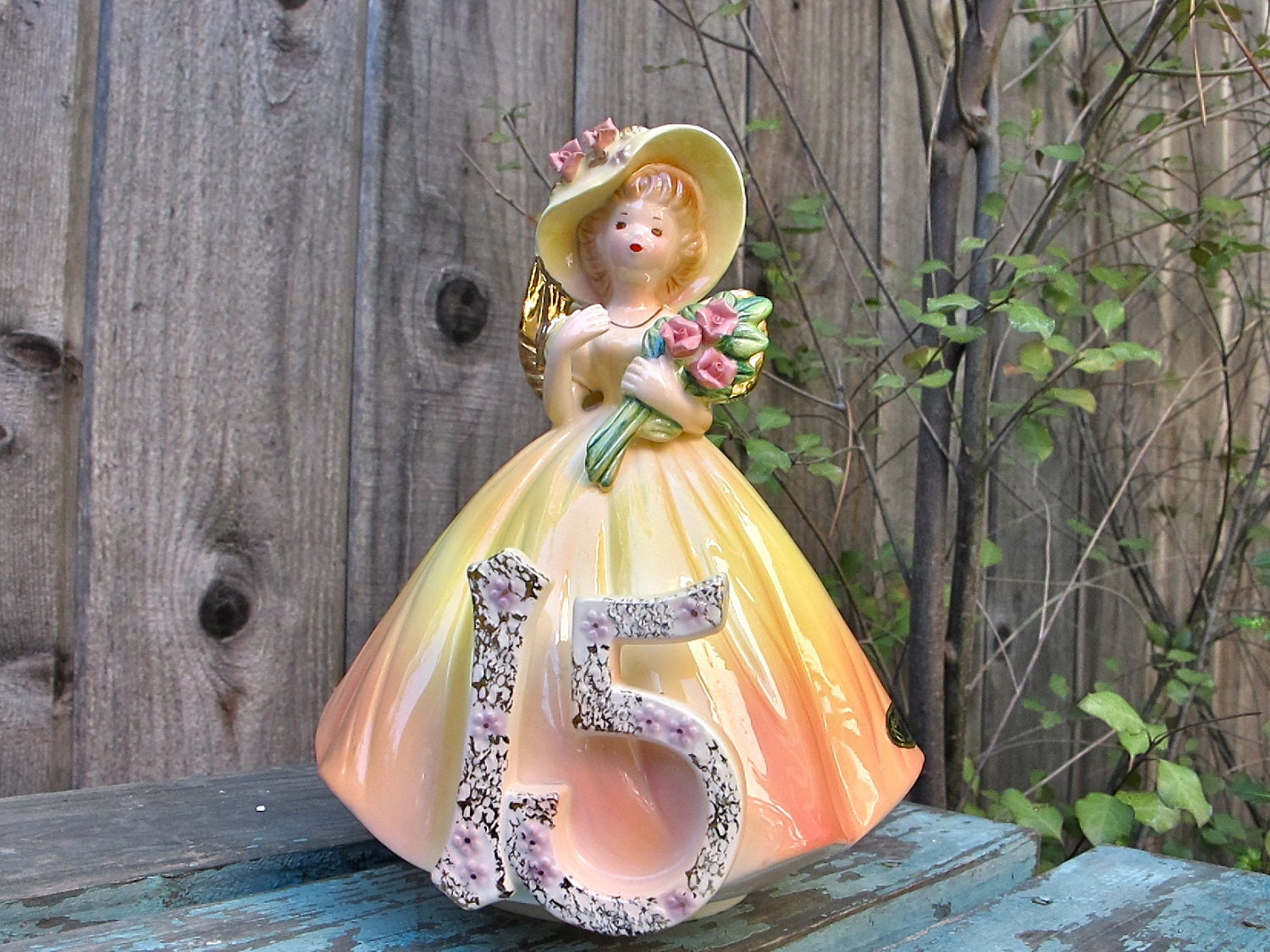 Vintage Josef Originals Musical Figurine by UnderTheSycamores