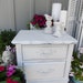Shabby Chic Vintage Night Stand End Table Hand Distressed