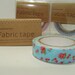 Cute Flower Pattern Fabric Tape, Deco Tape, Scrapbooking, Gift Wrapping, Decorating.