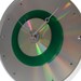 Very RARE - Green 45 vinyl album w/ Cd & a Laser disc wall clock - Must see